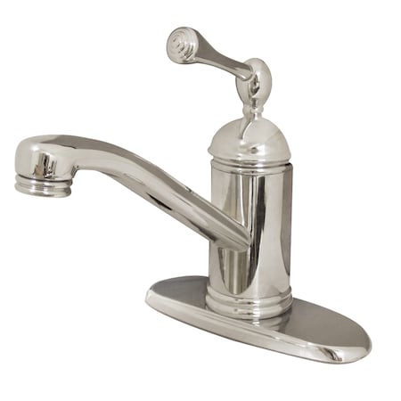 Kingston Brass Single-Handle Bathroom Faucet, Brushed Nickel KS3408BL